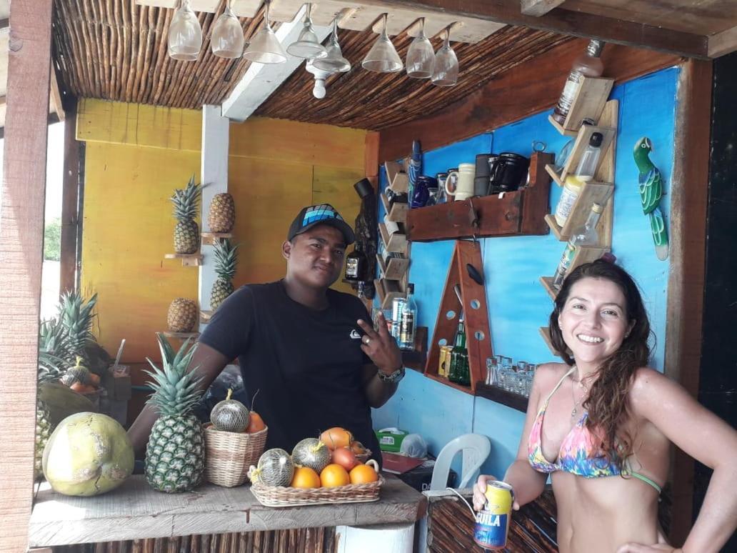 Cabanas Black And White 호텔 Cartagena 외부 사진