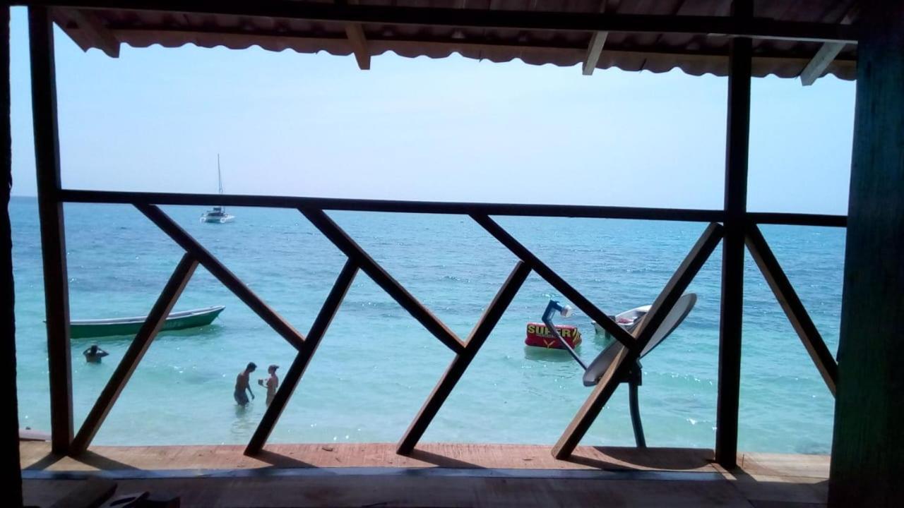Cabanas Black And White 호텔 Cartagena 외부 사진